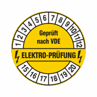 Pr�fplakette Elektro-Pr�fung